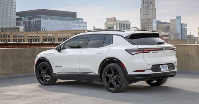 Chevy Equinox EV sales plunge 92% as Cadillac's SUVs take over
