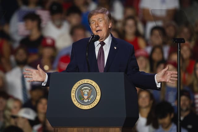 Fact-checking Trump’s Alabama rally: What the president’s Mobile speech got wrong