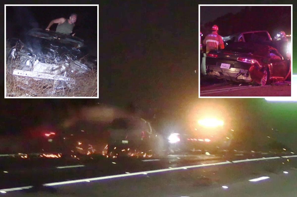 SUV plows into cars on California freeway, sparking fatal pileup