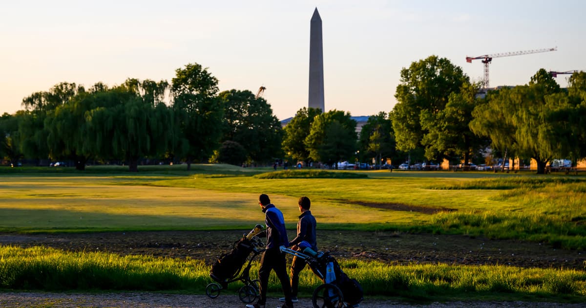 Trump announces plans to renovate D.C. golf course amid legal battle