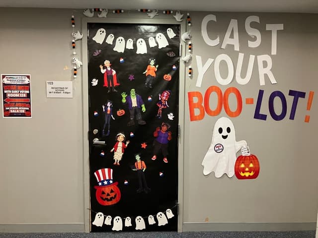 Inventive Halloween Displays Pop Up Around City Hall In Norwalk: PHOTOS