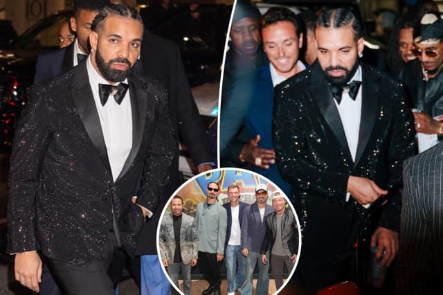 Drake celebrates 40th birthday with $1M cash prize and Backstreet Boys
