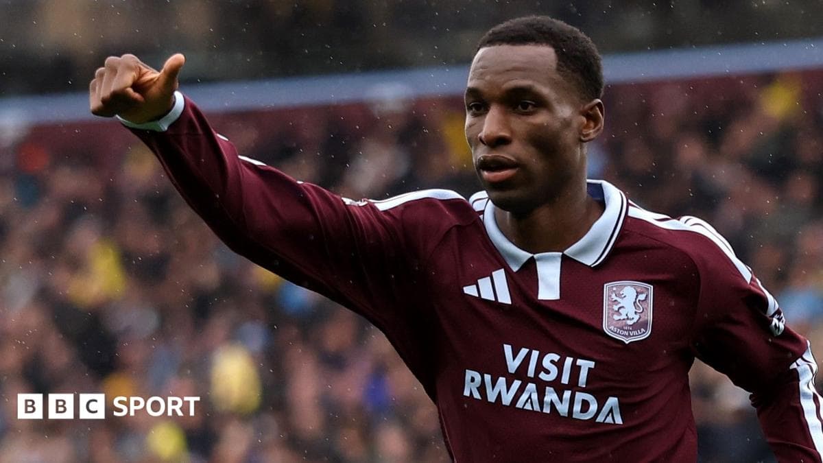 Nicolas Jackson: Striker caps fine start to Aston Villa career with two goals to beat Manchester City